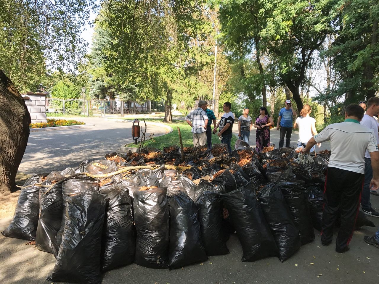 Ставропольцы навели чистоту перед Днём города Ставропольцы навели чистоту перед Днём города