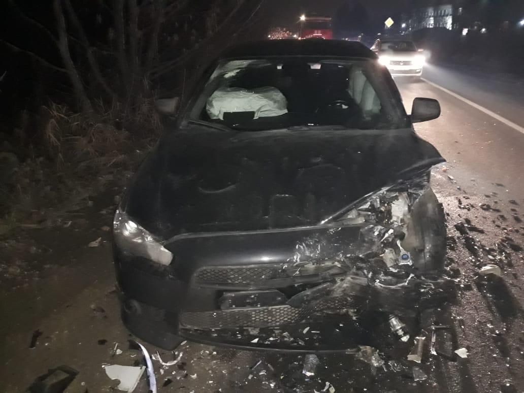 В Пятигорске столкнулись отечественная легковушка и иномарка, пострадал один человек