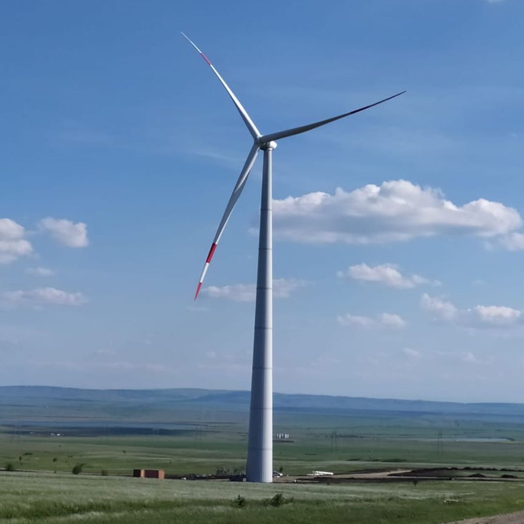 Полный ввод ветроэлектростанции запланирован на конец текущего года
