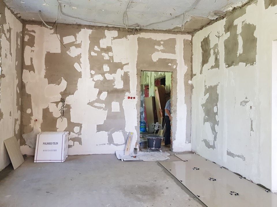 Ремонтные работы на объекте выполнены более, чем наполовину Ремонтные работы на объекте выполнены более, чем наполовину