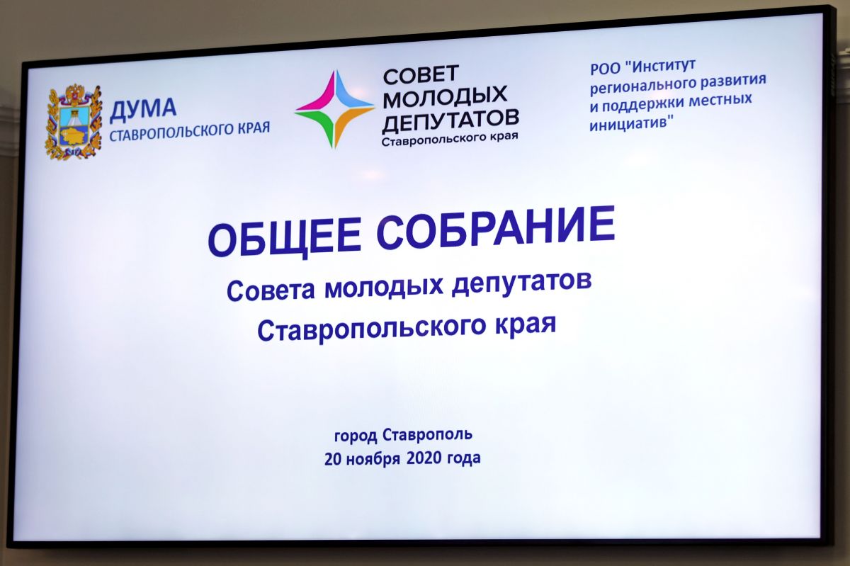 Образовательно-просветительский проект «Школа парламентаризма Ставропольского края» проводят третий год подряд
