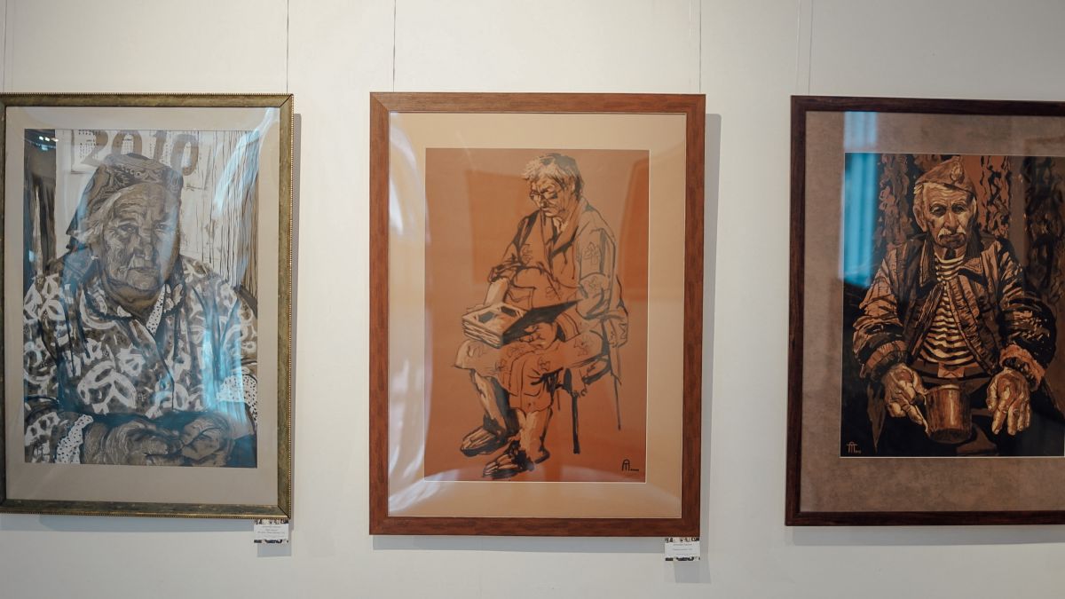 В галерее "Паршин" работает уникальная выставка ставропольской художницы Александры Тарасовой