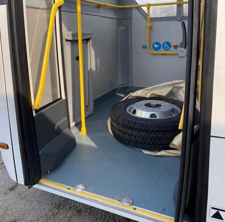 В Невинномысске появились автобусы с местами для инвалидов
