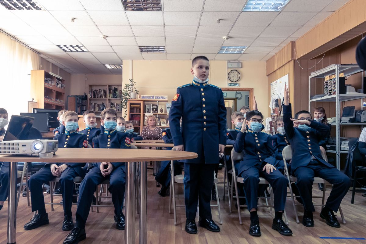 урок по кибербезопасности для кадетов Ставропольского президентского училища