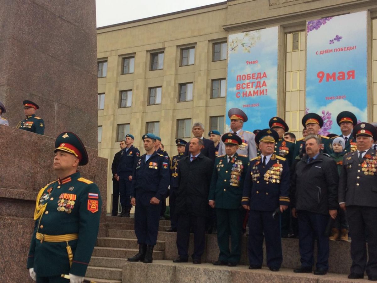 Военный парад Победы прошёл в Ставрополе | 09.05.2021 | Ставрополь -  БезФормата