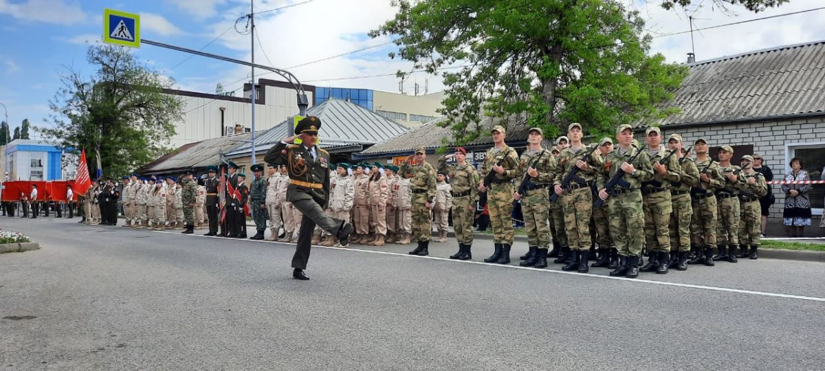 В Минеральных Водах прошел «Марш Победы»