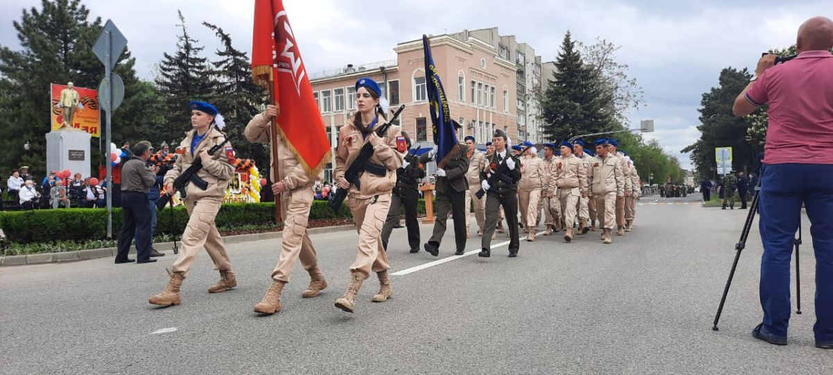 В Минеральных Водах прошел «Марш Победы»
