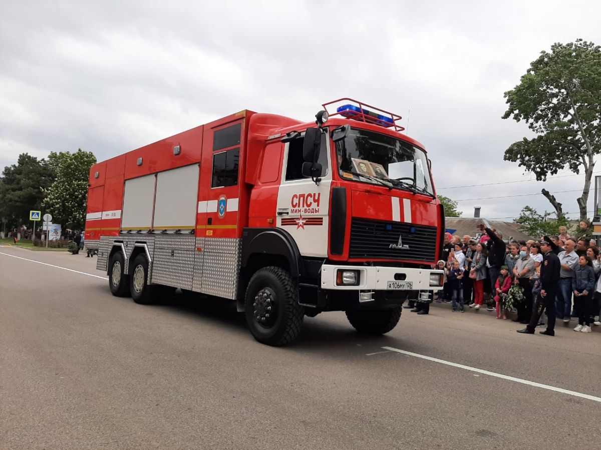 В Минеральных Водах прошел «Марш Победы»