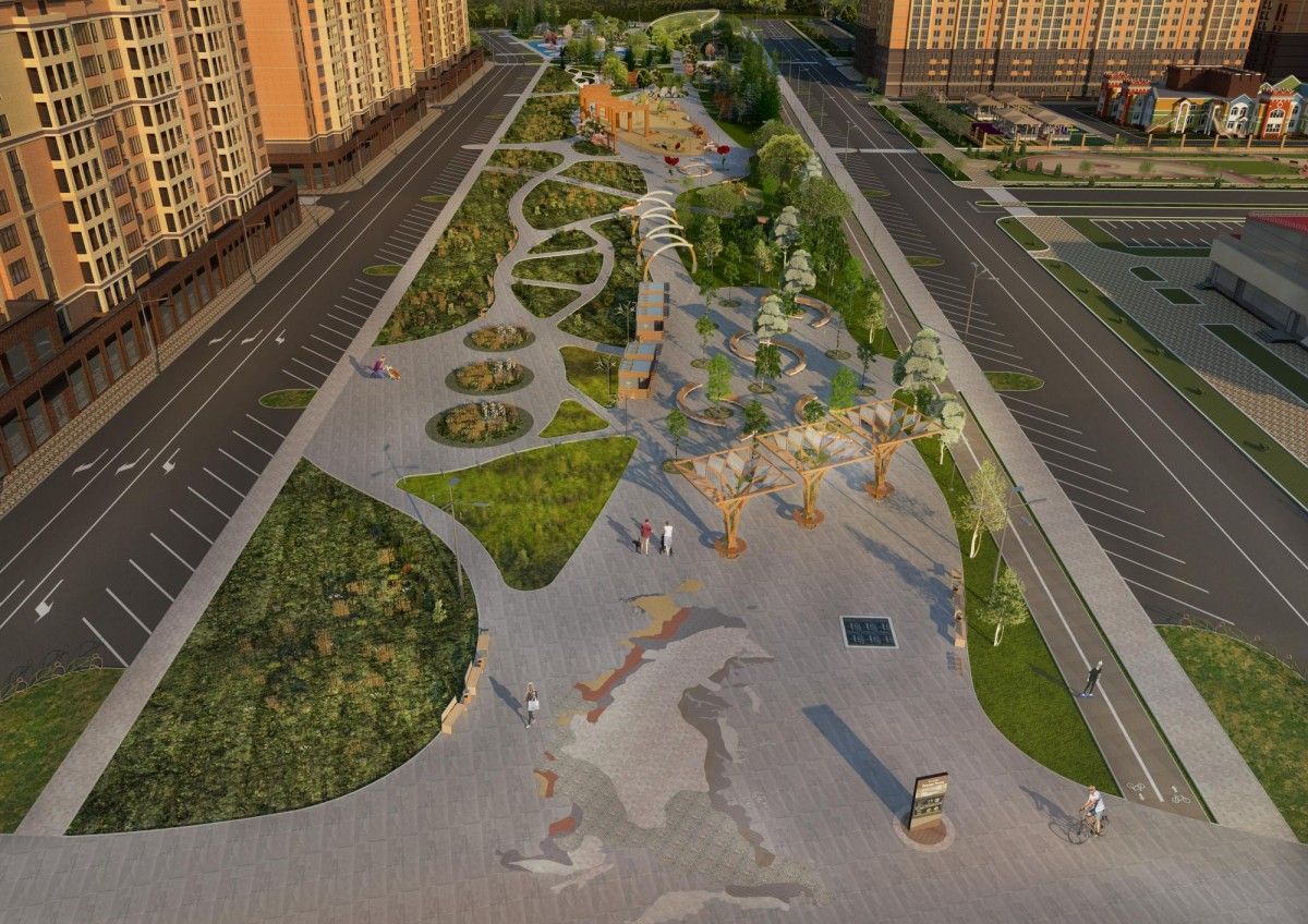 Сквер по улице Ивана Щипакина выиграл в голосовании за объекты благоустройства в Ставрополе в 2022 году
