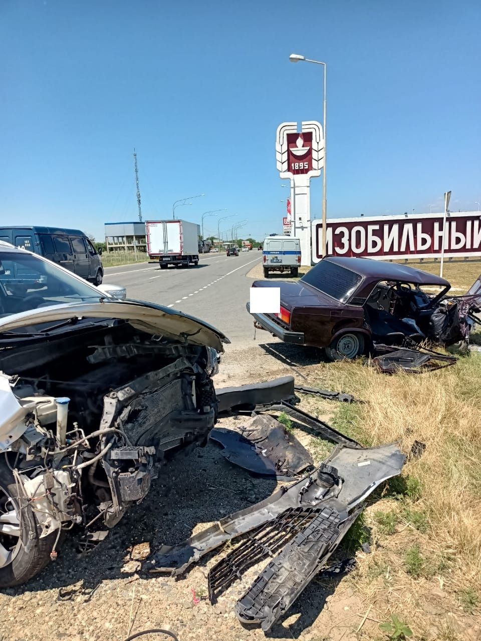 Пятеро взрослых и трое детей пострадали в аварии на Ставрополье
