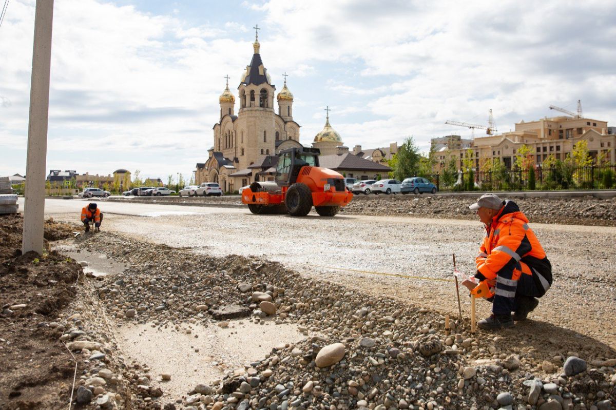 В Ставрополе завершается реконструкция дороги по улице Перспективной