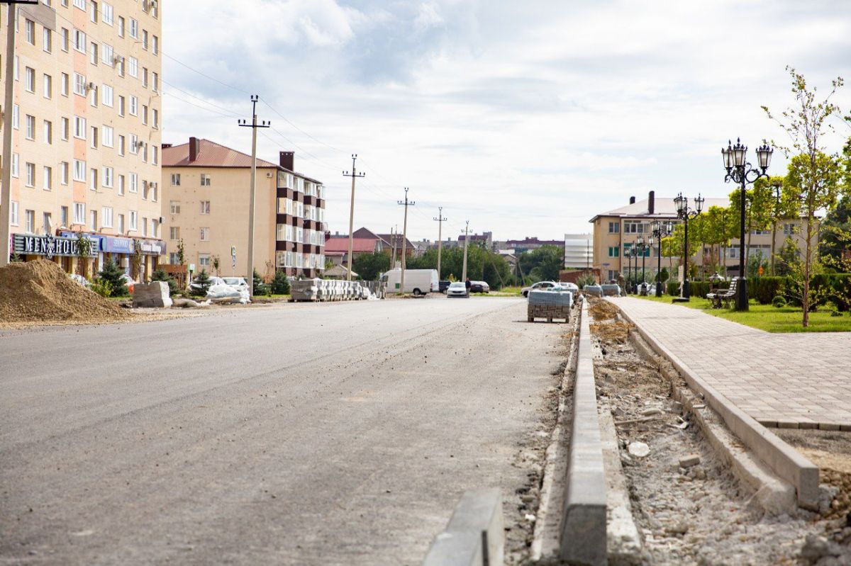 В Ставрополе завершается реконструкция дороги по улице Перспективной