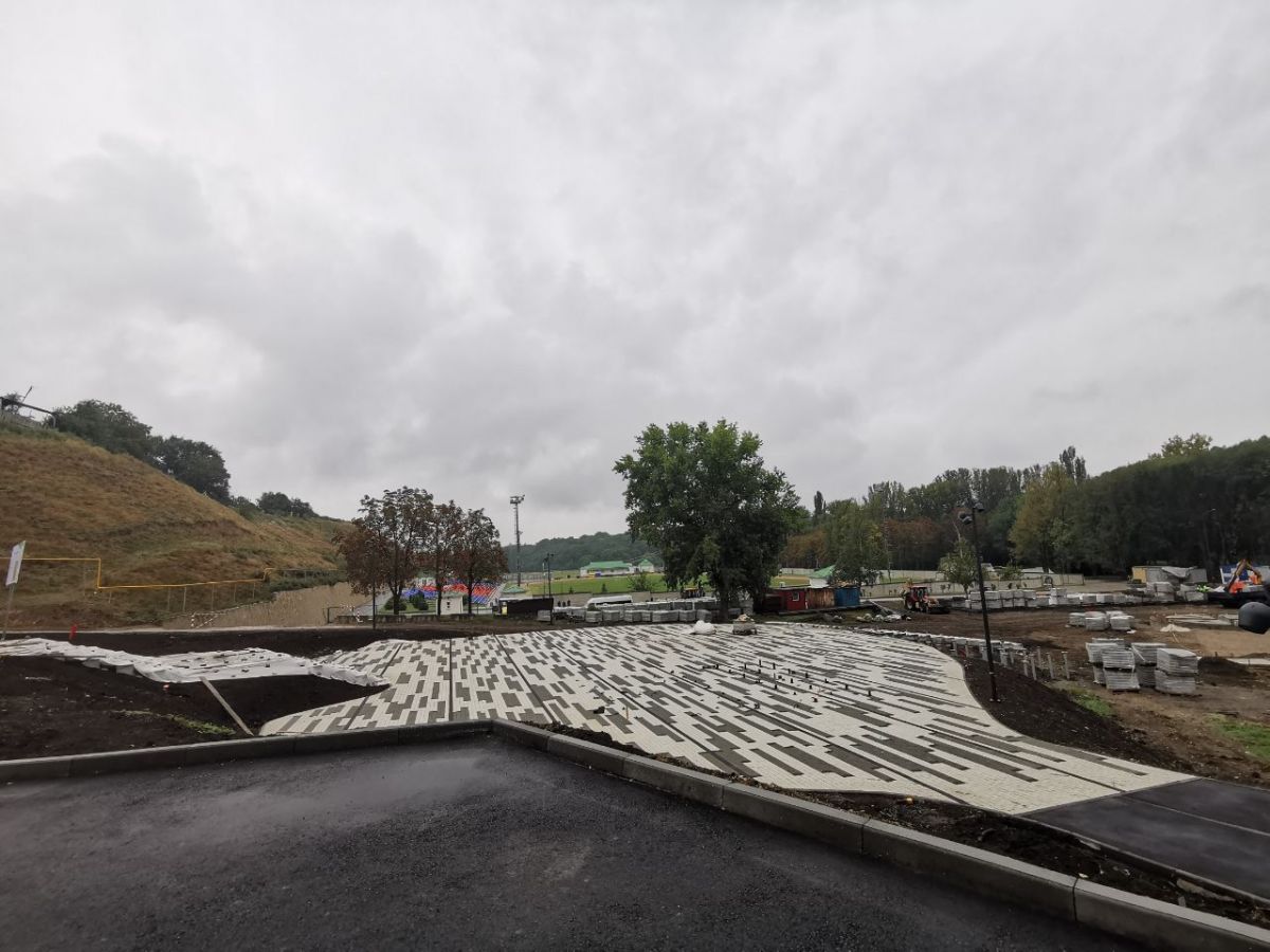 В Новопавловске благоустройство поймы реки Куры завершили почти на 70%. Фото: миндор СК.