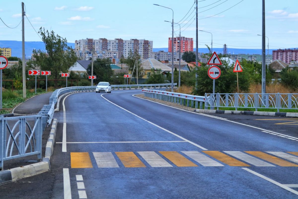 В Невинномысске завершают ремонт Объездной дороги. Фото: миндор Ставрополья. 