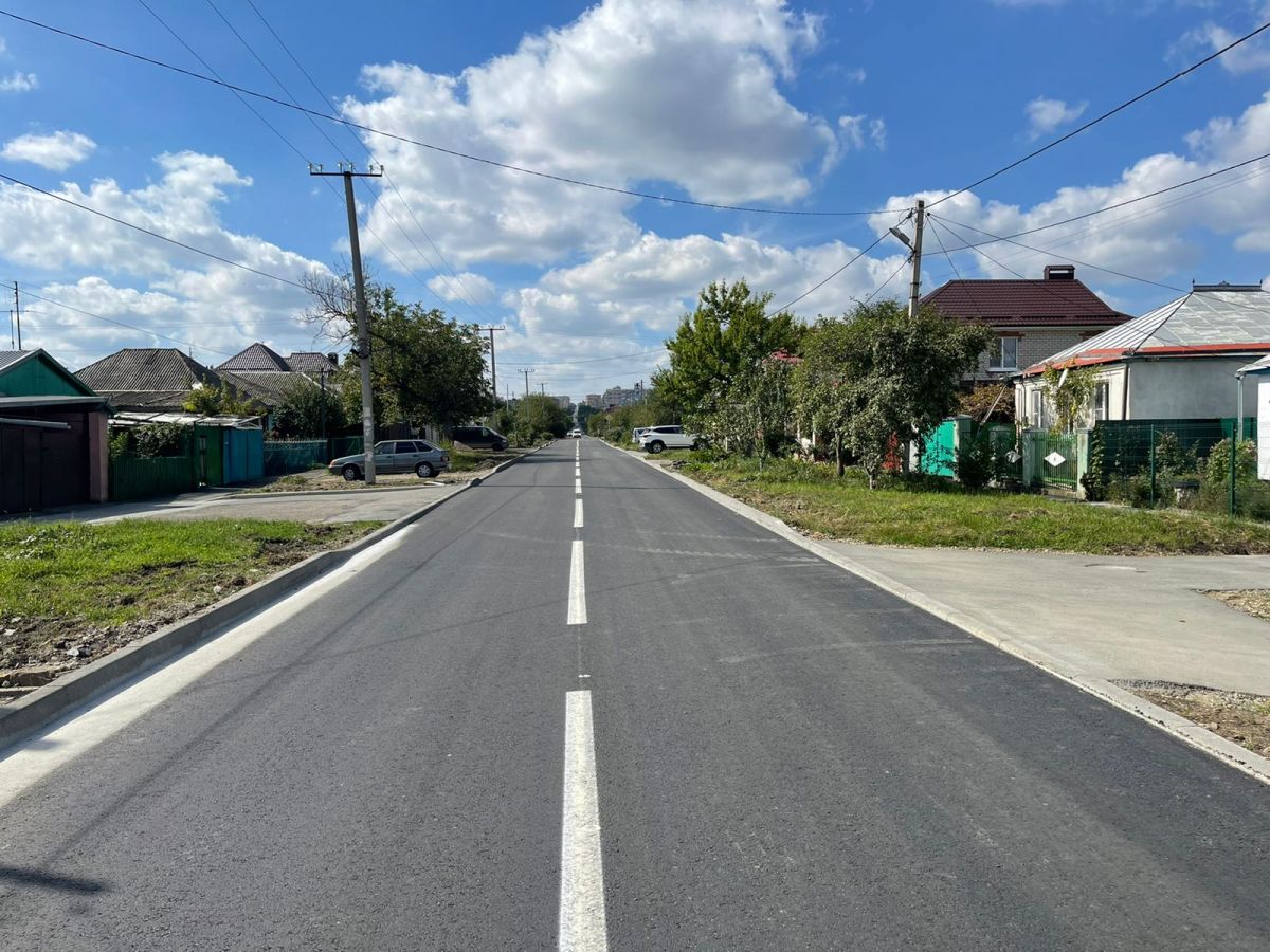 Завершен ремонт дорог на улицах Мира-Достоевского и проезда Янтарного в Ставрополе. Фото: администрация Ставрополя