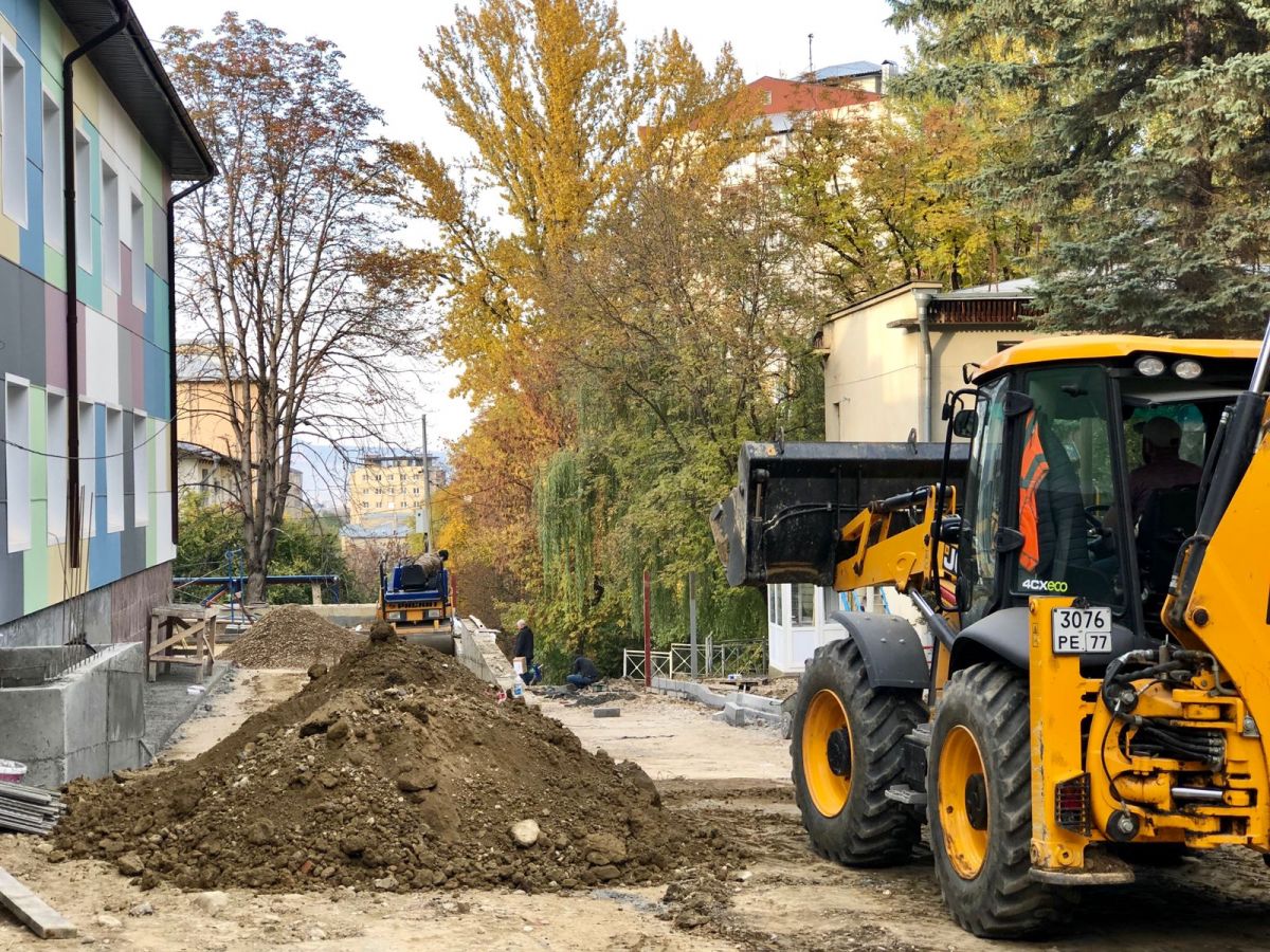 В Кисловодске на 90% завершили строительство ясельного корпуса детсада №8. Фото: администрация Кисловодска. В Кисловодске на 90% завершили строительство ясельного корпуса детсада №8. Фото: администрация Кисловодска.