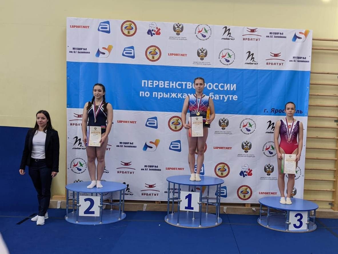 11 медалей привезли ставропольцы с первенства России по прыжкам на батуте. Фото: администрация Ставрополя.