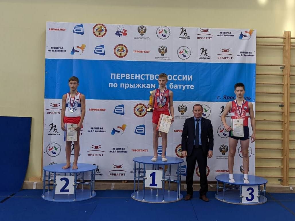 11 медалей привезли ставропольцы с первенства России по прыжкам на батуте. Фото: администрация Ставрополя.