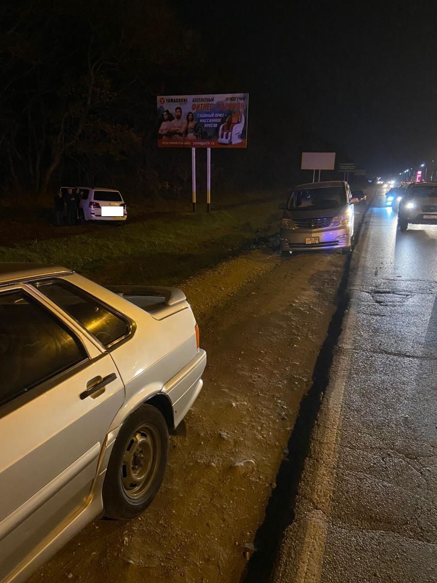 Авария с 4 машинами спровоцировала пробку на въезде в Пятигорск |  03.11.2021 | Ставрополь - БезФормата