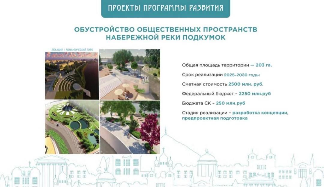 Проекты по благоустройству Пятигорска. Фото: t.me/voroshilov_dm Проекты по благоустройству Пятигорска. Фото: t.me/voroshilov_dm