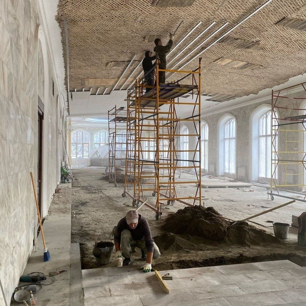 Капремонт Нарзанной галереи в Кисловодске окончат к 20 декабря. Фото: администрация Кисловодска.