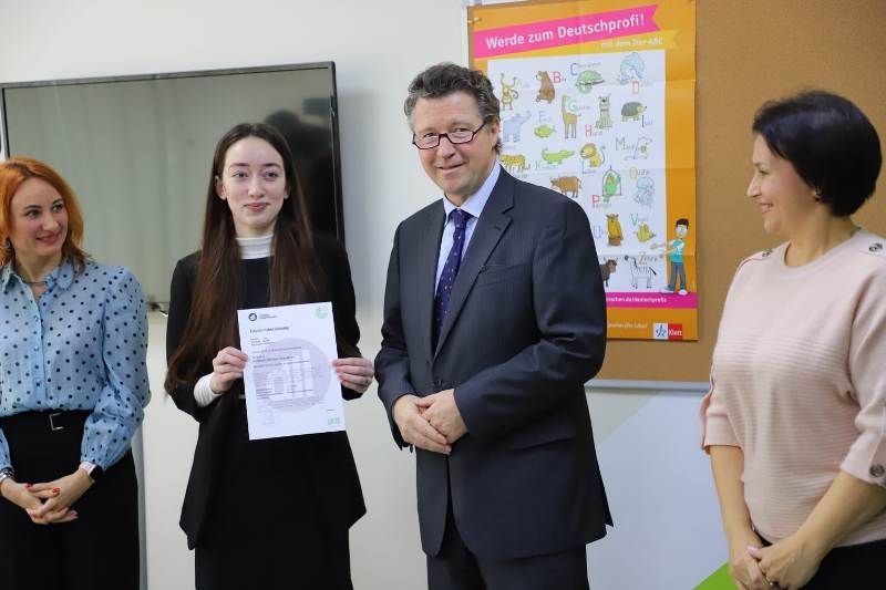 Посол ФРГ побывал в Пятигорске на открытии Ресурсного центра немецкого языка. Фото: администрация Пятигорска. Посол ФРГ побывал в Пятигорске на открытии Ресурсного центра немецкого языка. Фото: администрация Пятигорска.