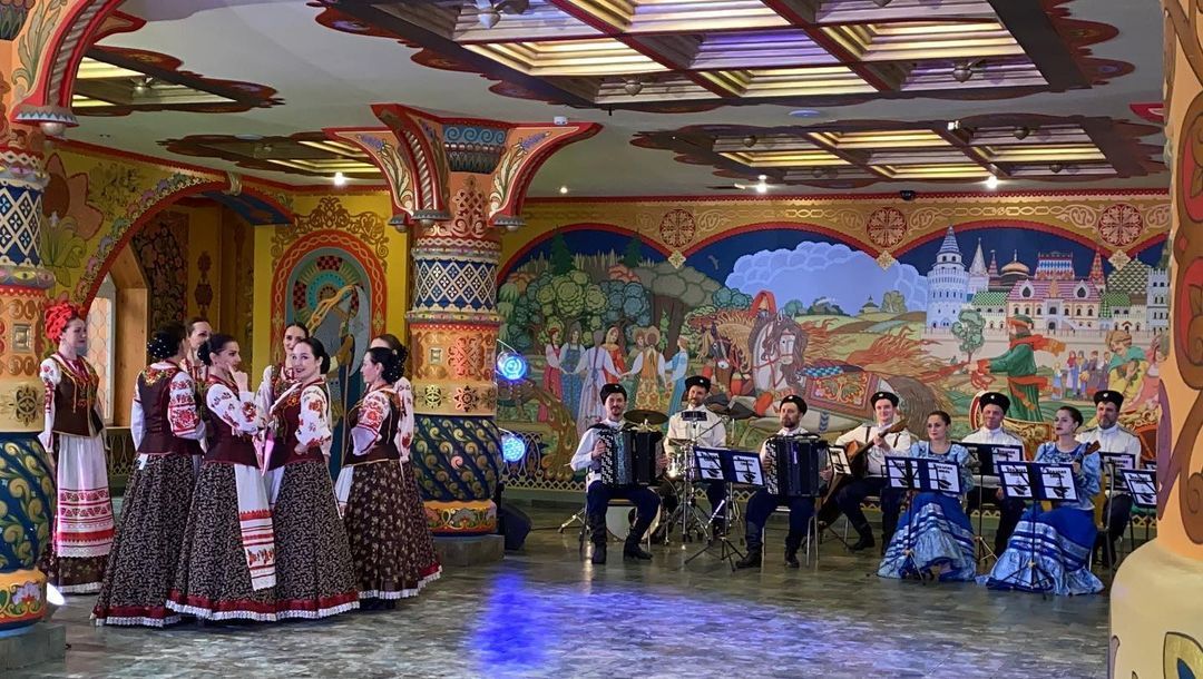 Выступление ставропольского казачьего ансамбля покажут на федеральном канале. Фото: администрация Ставрополя.