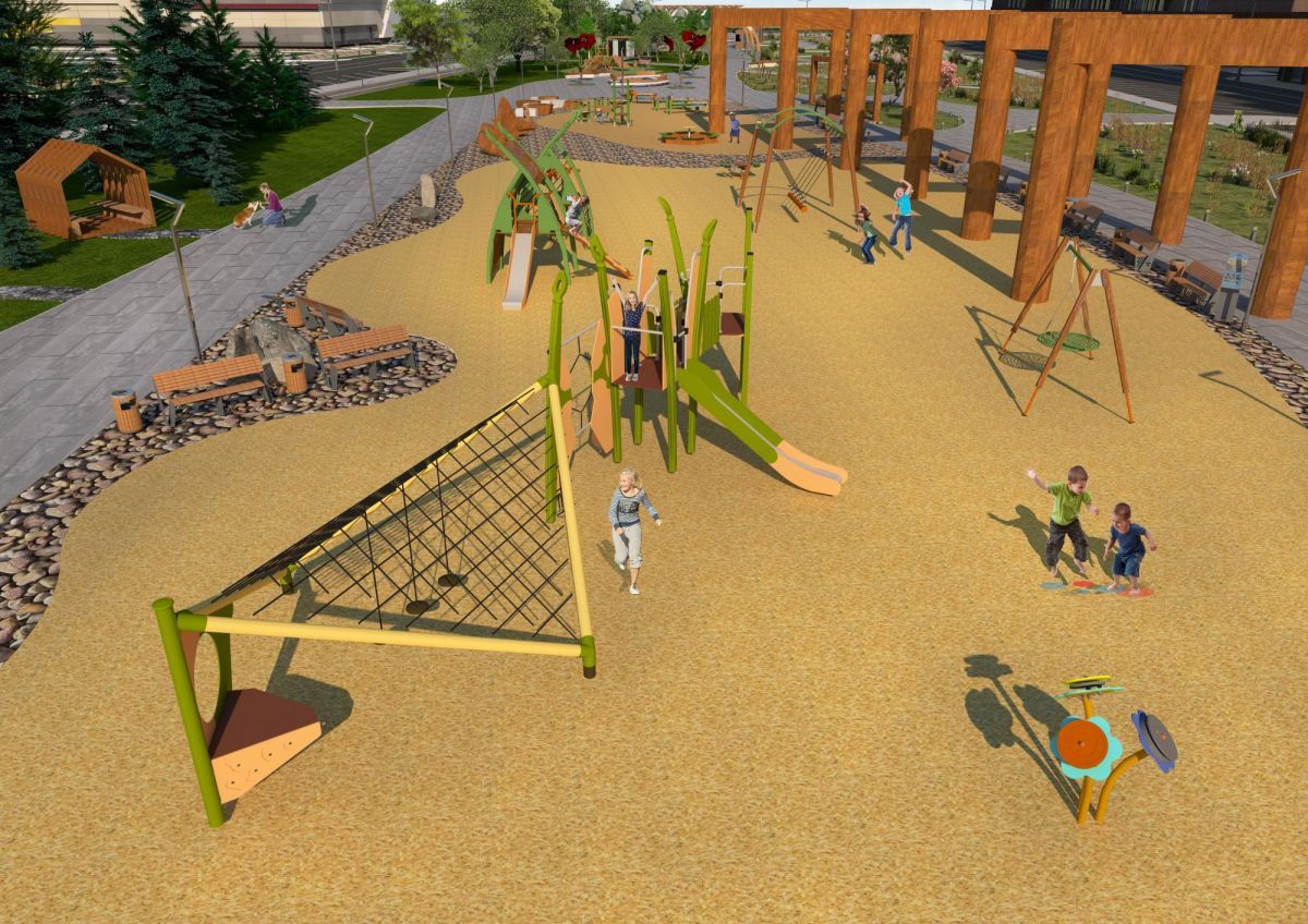 В Ставрополе продолжается благоустройство бульвара на ул. Ивана Щипакина. Фото: администрация Ставрополя.