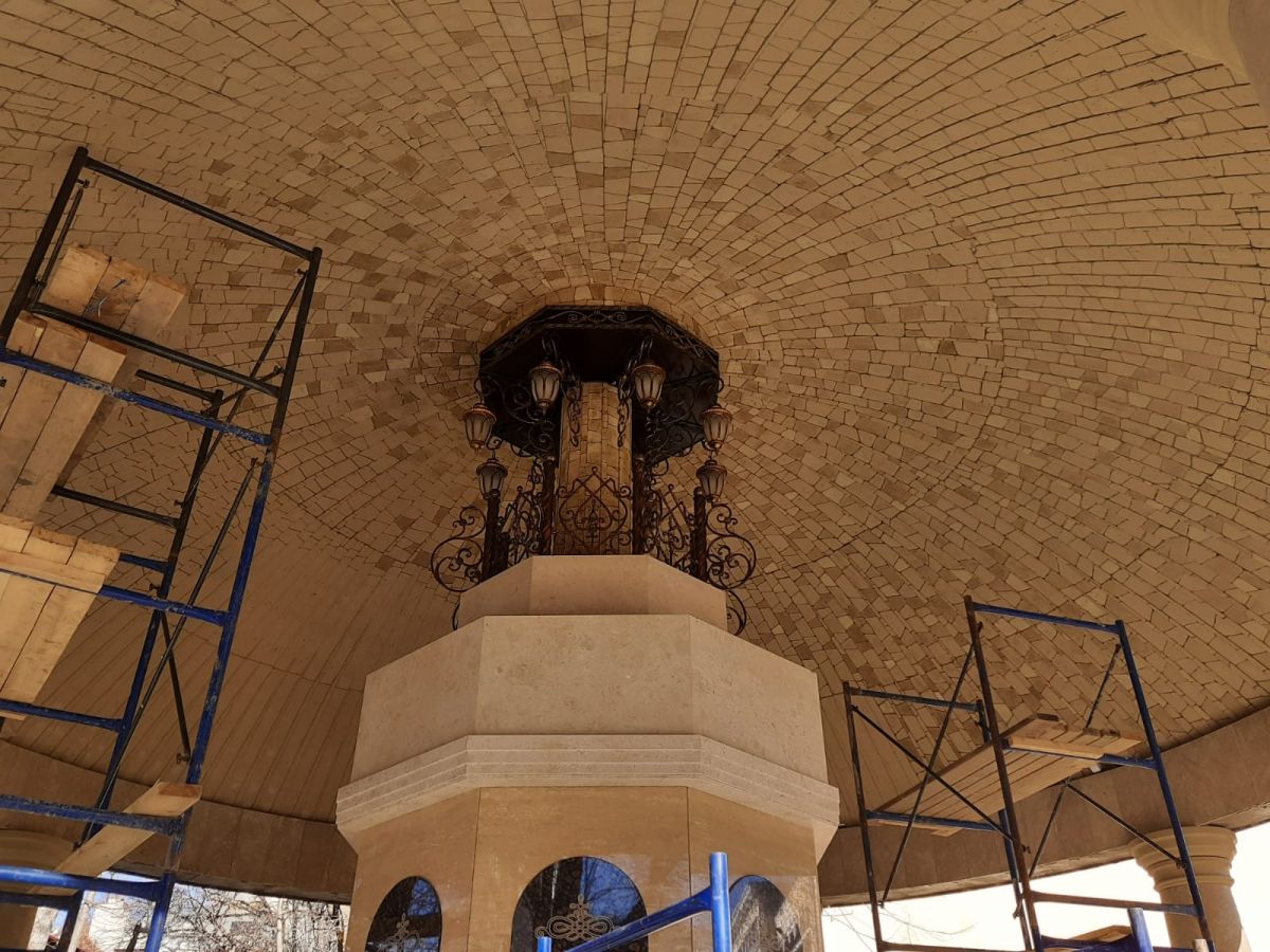 К новому бювету в Кисловодске подвели нарзанопровод. Фото: администрация Кисловодска. К новому бювету в Кисловодске подвели нарзанопровод. Фото: администрация Кисловодска.