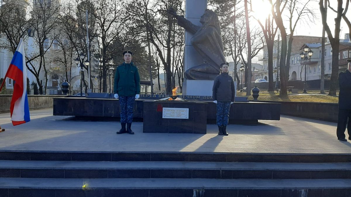 79-ю годовщину освобождения от немецко-фашистских захватчиков  отпраздновали в Кисловодске. Фото: администрация Кисловодска.