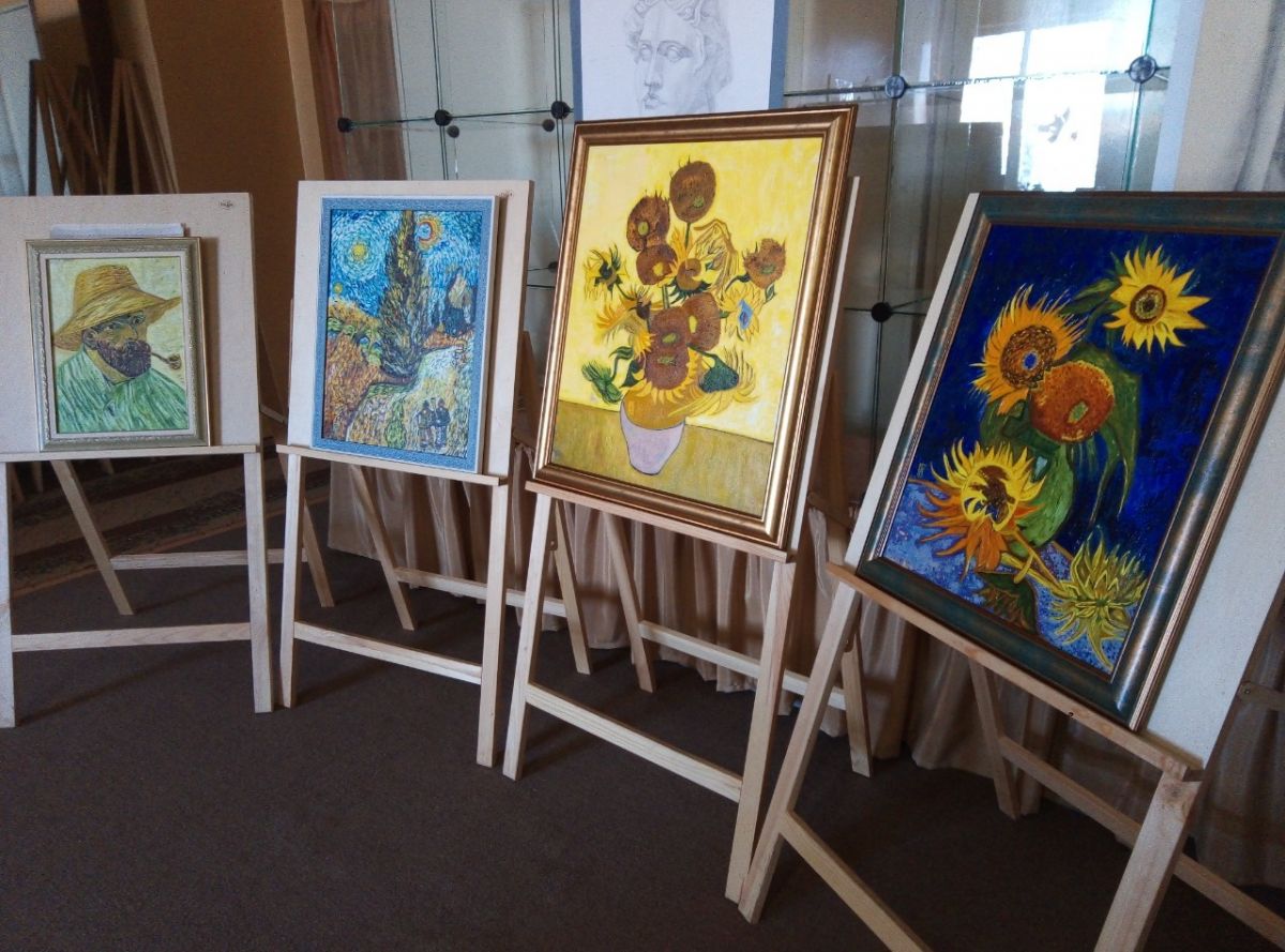 «Посвящение Ван Гогу»: в Кисловодске проходит выставка репродукций мирового художника. Фото: администрация Кисловодска 