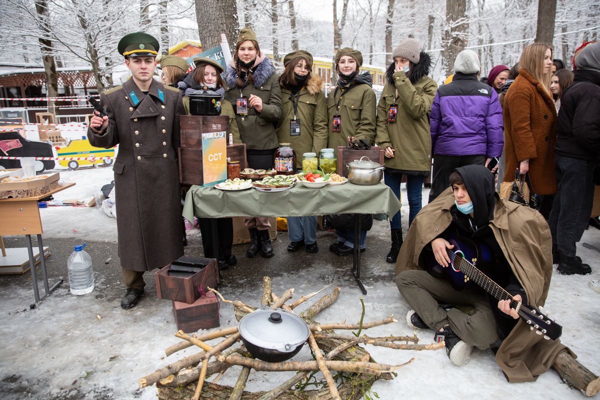 Шоу профессий на льду прошло в Ставрополе в День Студента. Фото: администрация Ставрополя.