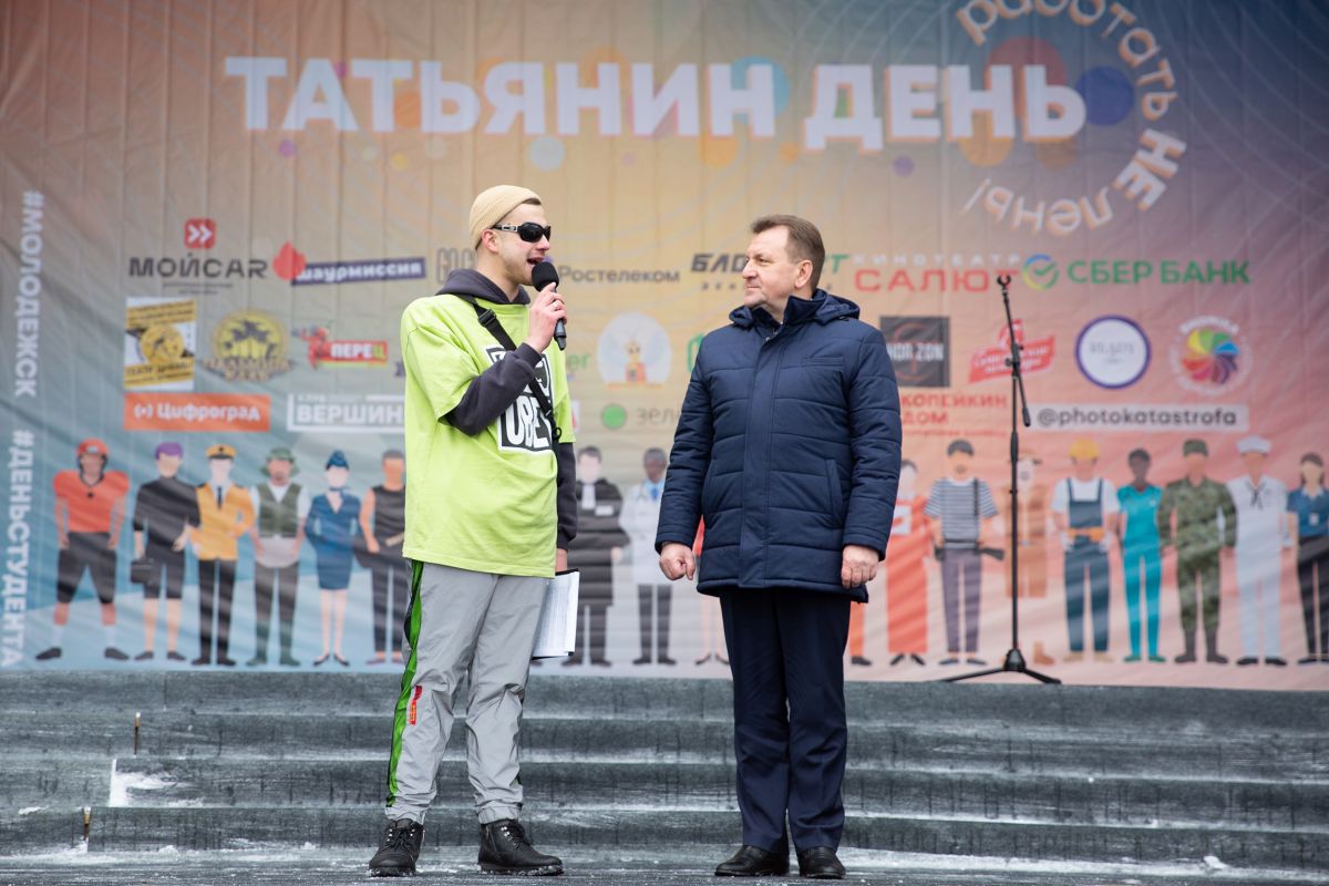 Шоу профессий на льду прошло в Ставрополе в День Студента. Фото: администрация Ставрополя.