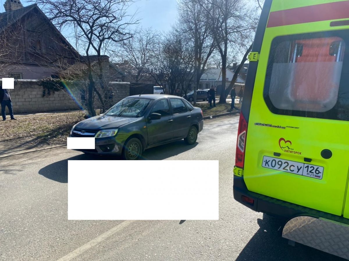 В Пятигорске под колесами машины погибла пенсионерка, переходившая дорогу по «зебре». Фото: УГИБДД по СК.