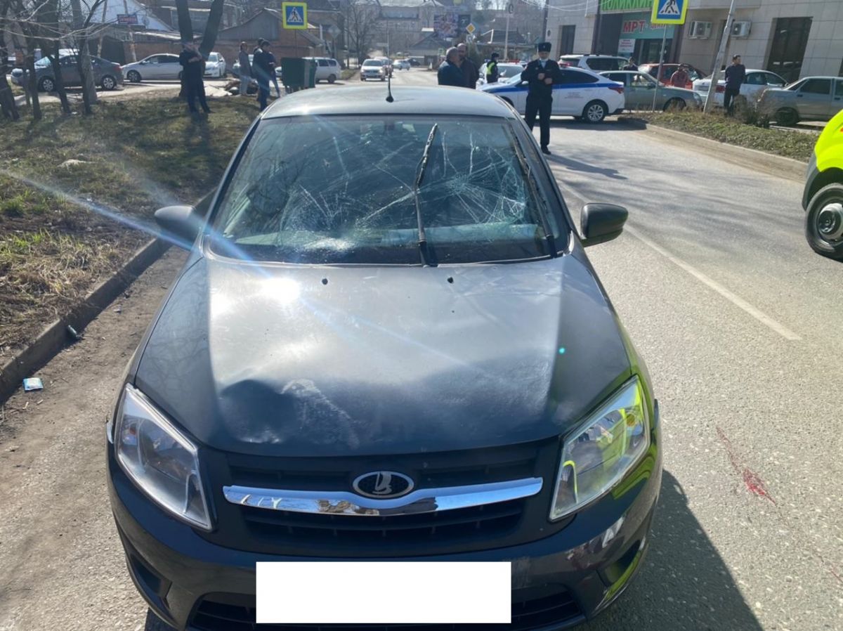 В Пятигорске под колесами машины погибла пенсионерка, переходившая дорогу по «зебре». Фото: УГИБДД по СК.