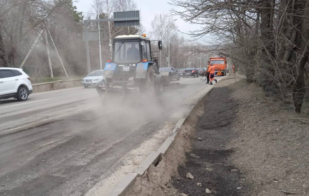 Ямочный ремонт стартовал в Ставрополе. Фото: администрация Ставрополя Ямочный ремонт стартовал в Ставрополе. Фото: администрация Ставрополя