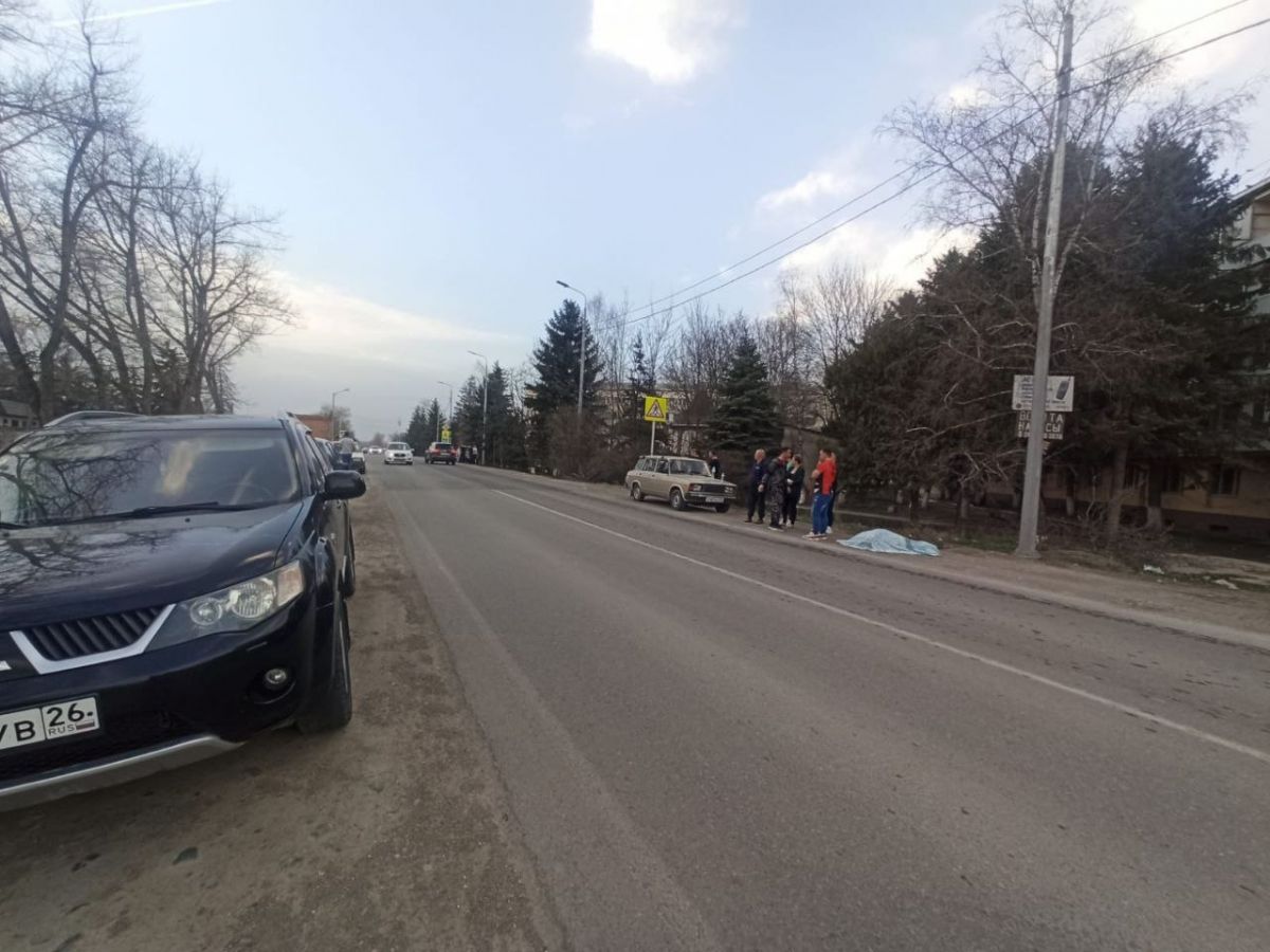 В Предгорном округе пешеход погиб под колесами «Лады Приоры». Фото: УГИБДД по СК.