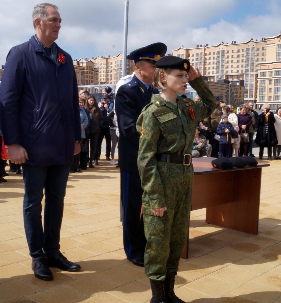 78 школьников Ставрополя вступили в кадетское братство. Фото: администрация Ставрополя