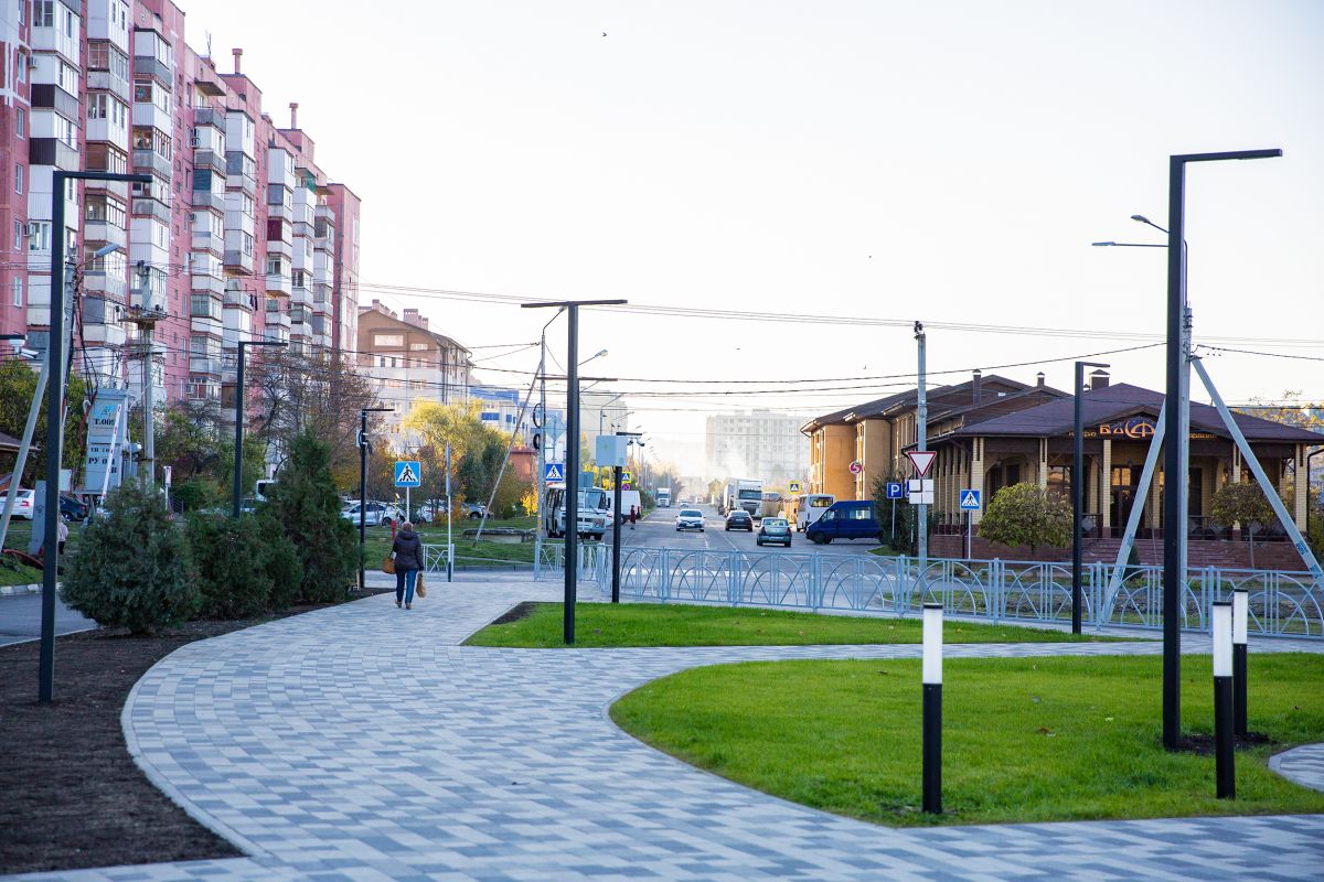 Сквер Ставрополя включили в реестр лучших практик благоустройства в 20221 году. Фото: Миндор Ставрополья