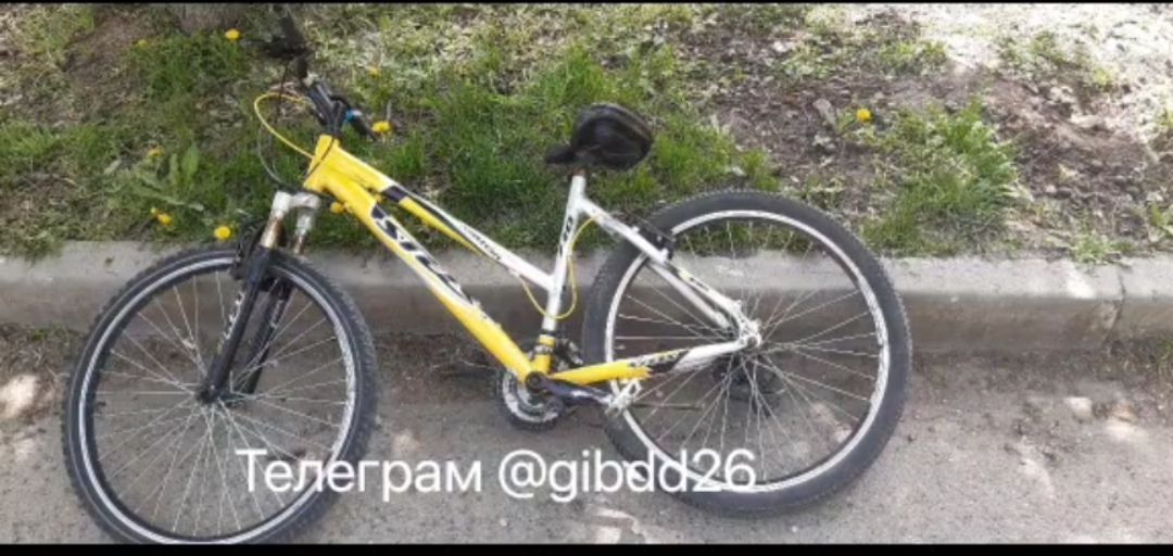 В Ессентуках сбили 13-летнего велосипедиста. Фото: УГИБДД по СК
