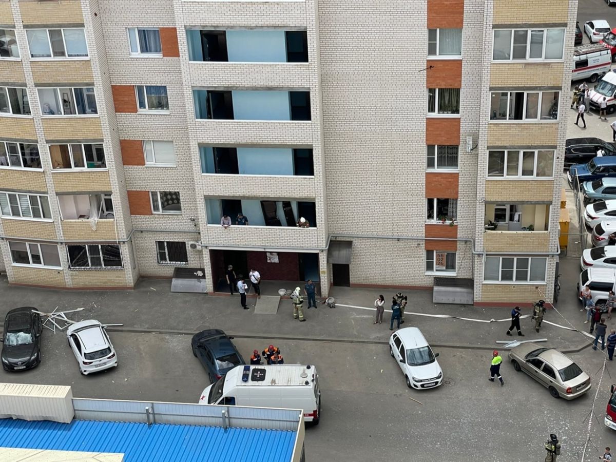 Взрыв газа произошел в многоэтажке по ул. Тухачевского в Ставрополе. Фото: АТВмедиа