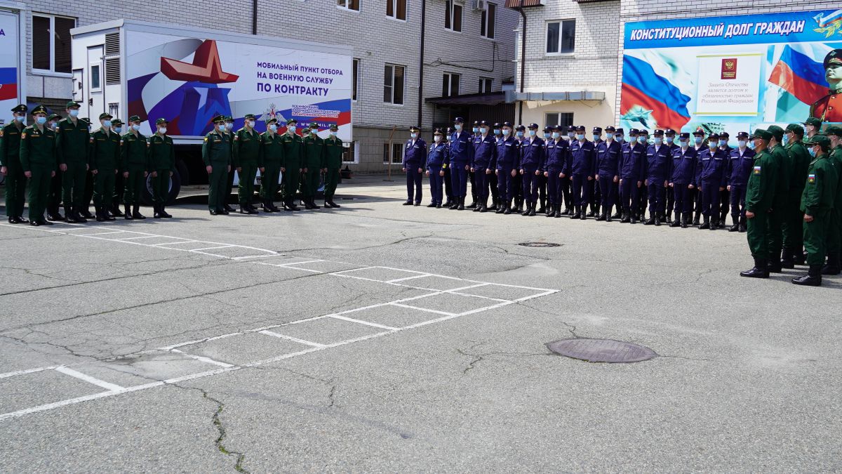 На Ставрополье продолжается весенняя призывная кампания. Фото: пресс-служба военного комиссариата Ставропольского края
