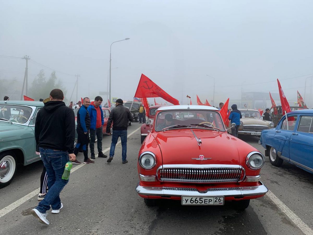 В Ставрополе прошел масштабный автопробег «Марш Победы» - АТВмедиа