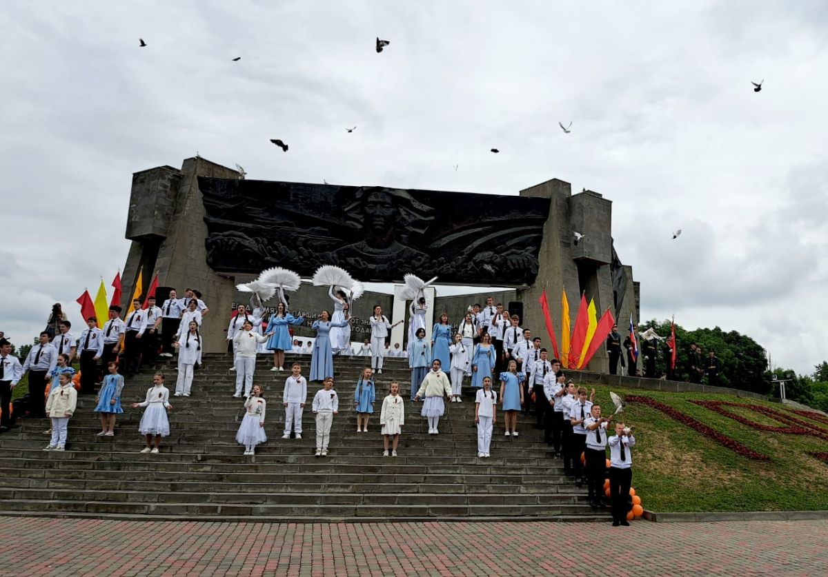 Театрализованная программа, посвященная Дню Победы, состоялась в Минводах -  АТВмедиа