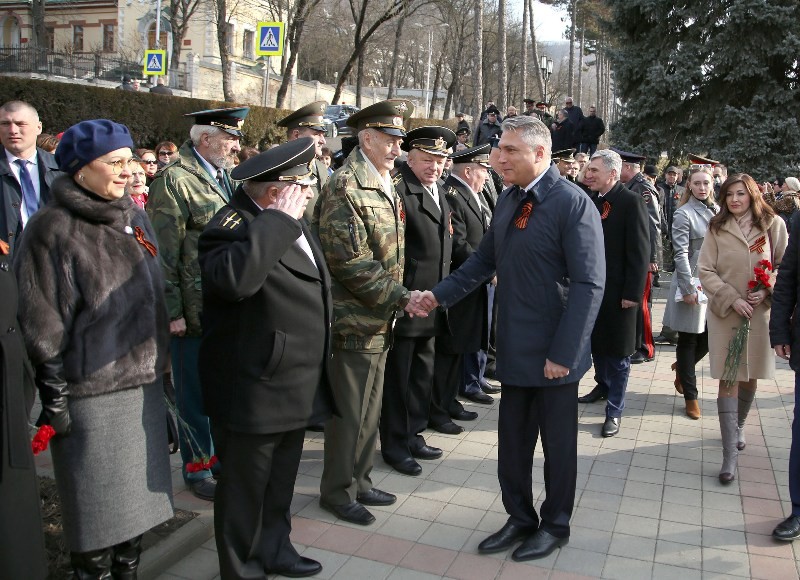 На Ставрополье Александр Матовников принял участие в мероприятиях ко Дню защитника Отечества