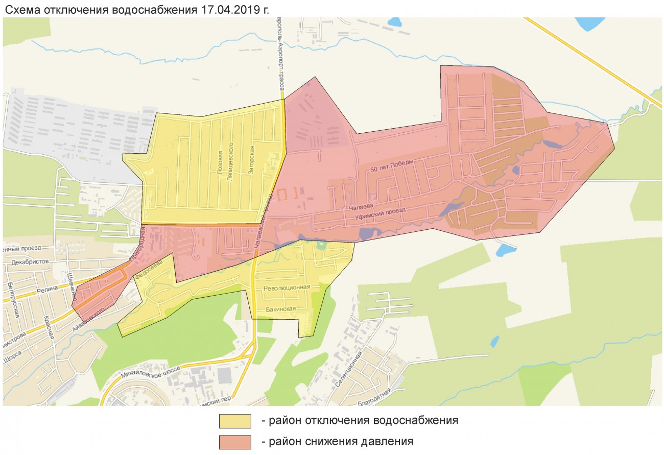 Карта северо западный район ставрополь