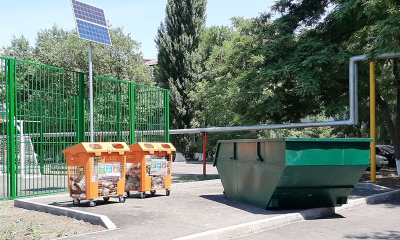 Контейнеры для раздельного сбора мусора появились в Минводах