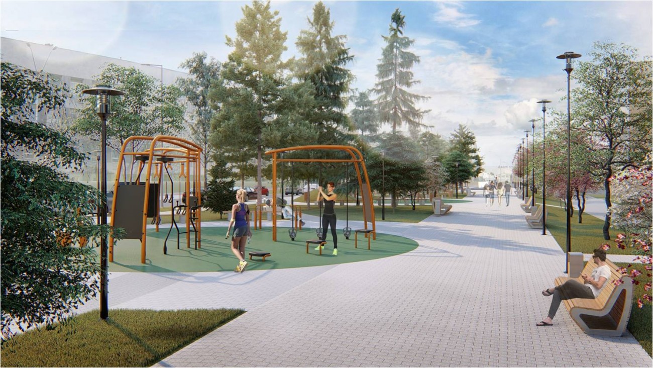 Два новых сквера в Ставрополе делают в эко-стиле