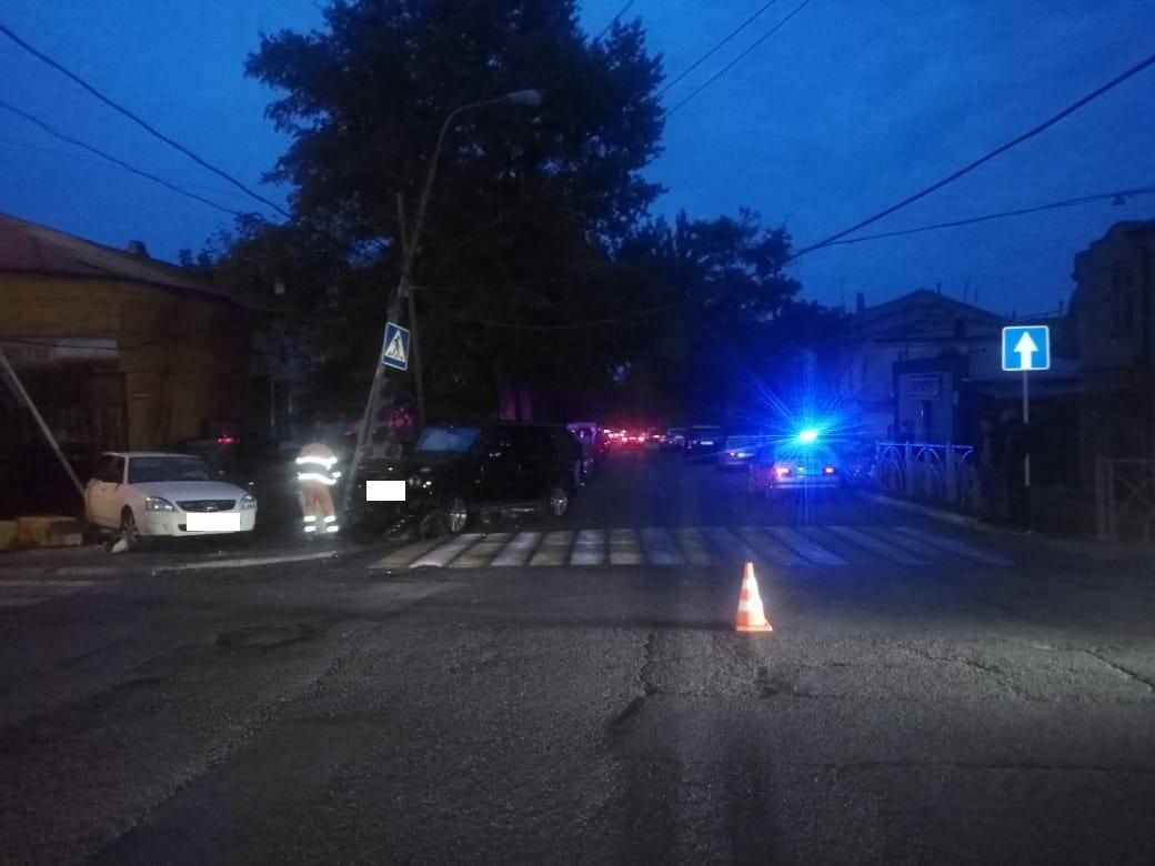 Водитель без прав спровоцировал аварию в центре Ставрополя Водитель без прав спровоцировал аварию в центре Ставрополя