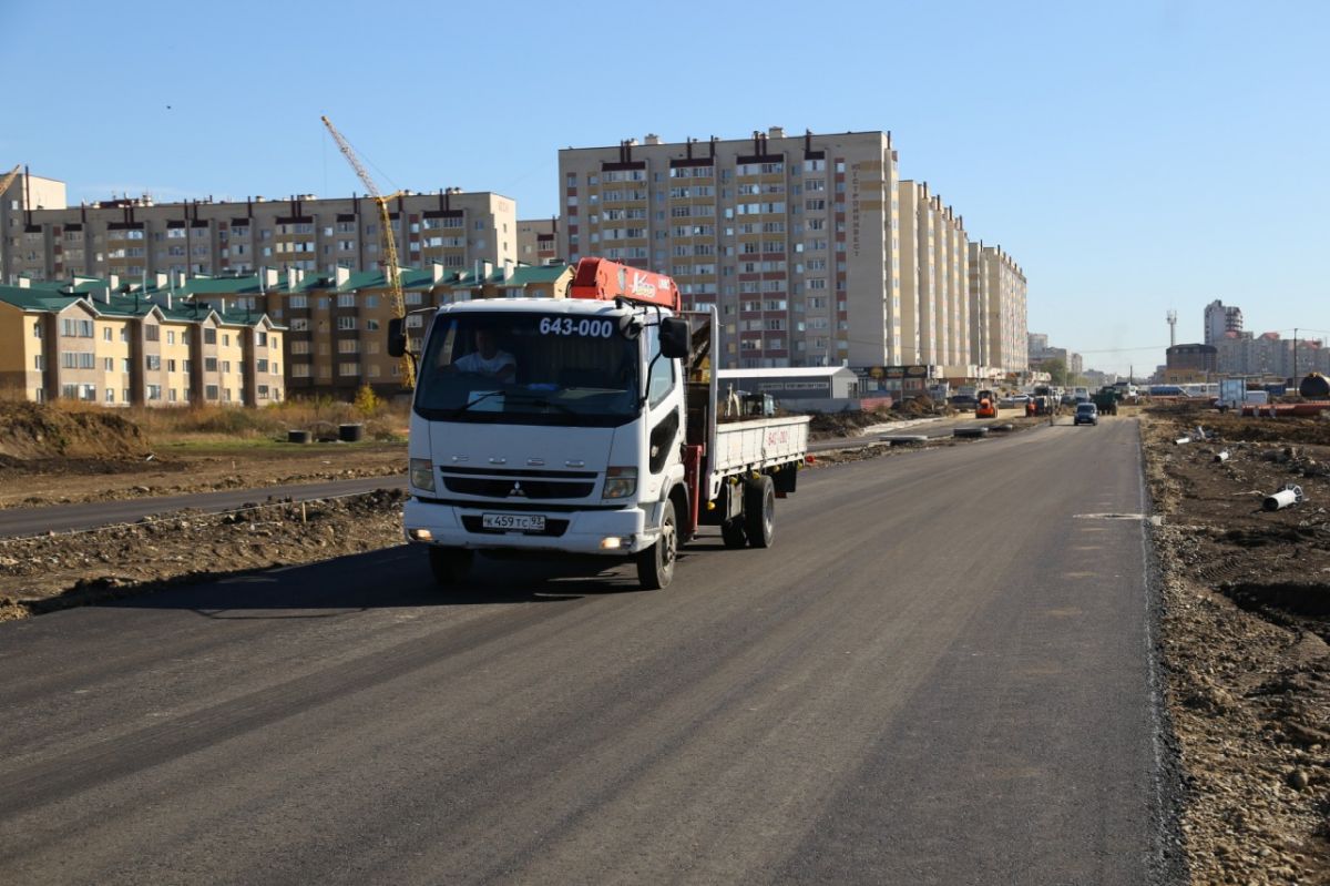 В Ставрополе полным ходом идет строительство проспекта Российского В Ставрополе полным ходом идет строительство проспекта Российского
